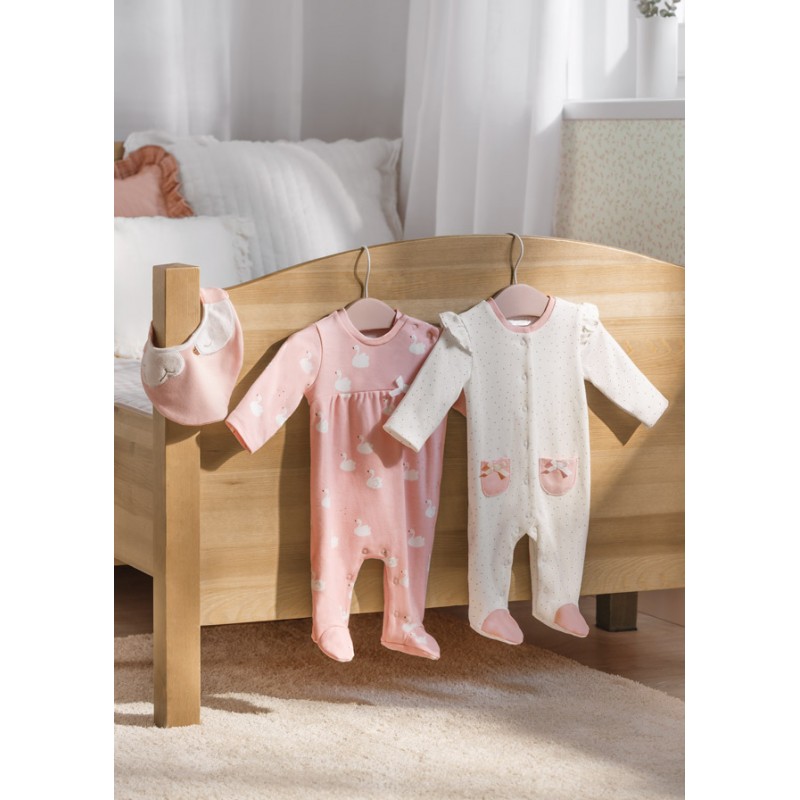 Pack 2 pajamas mit bib MAYORAL Rosa