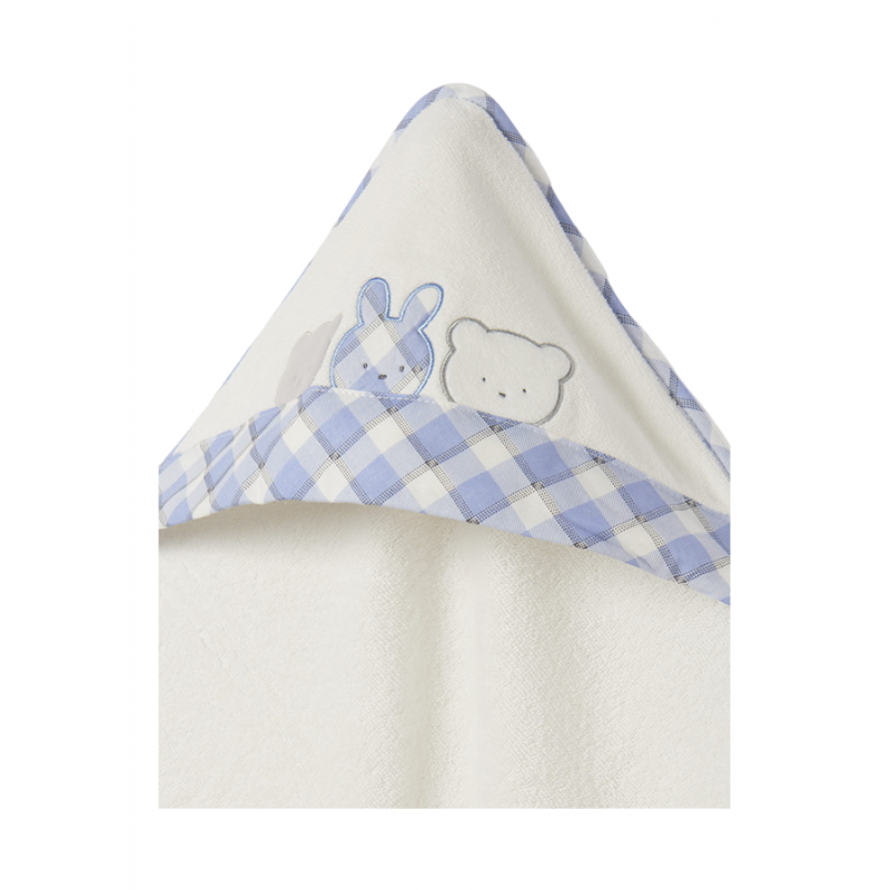 Serviette brodée MAYORAL Baby Color Blue Ice