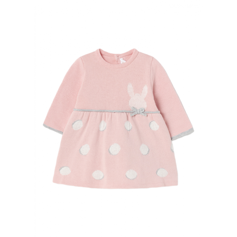 Kleid aus Baumwolle MAYORAL Baby Farbe rosa