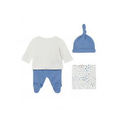 Pack de regalo 4 piezas MAYORAL ECOFRIENDS bebé Color Blue Ice