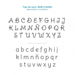 Chupete New Classic Personalisiert Name Purpurina Blau 2