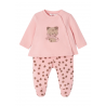 Conjunto polaina estampada MAYORAL para recién nacido ECOFRIENDS Color Blush