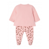 Conjunto polaina estampada MAYORAL para recién nacido ECOFRIENDS Color Blush