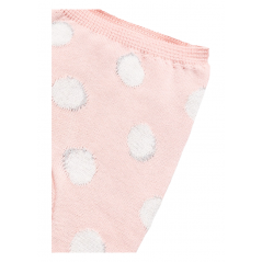 Conjunto polaina de tricot con gorro recién nacido ECOFRIENDS Color Rosa