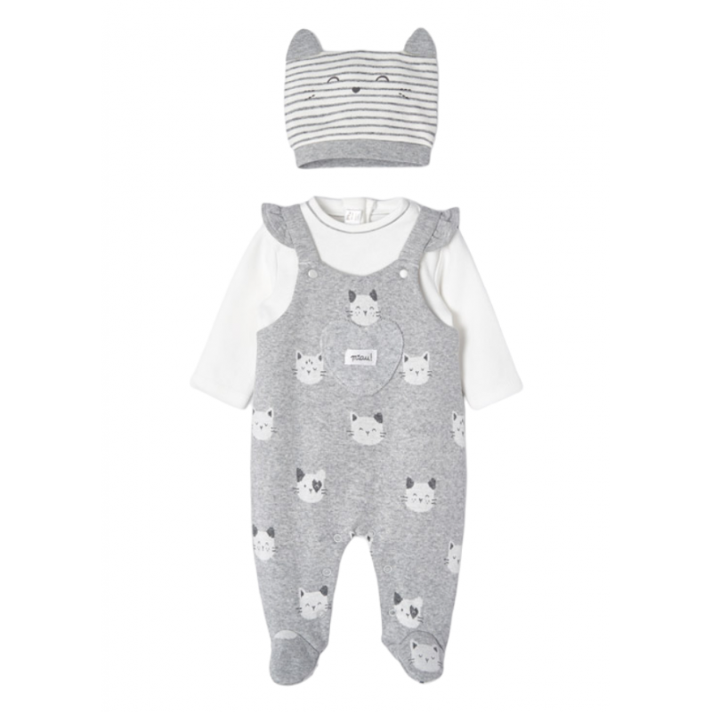 Peel peto e cappello MAYORAL Colore del bambino Fog