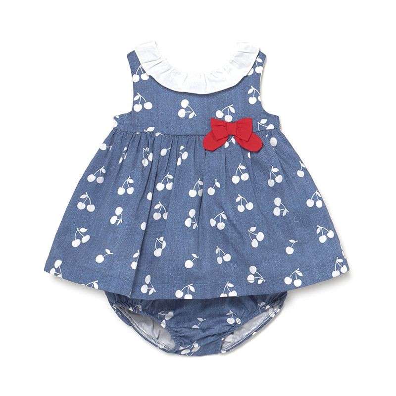 Combined Baby Baby Girl Dress Up MAYORAL Color INDIGO