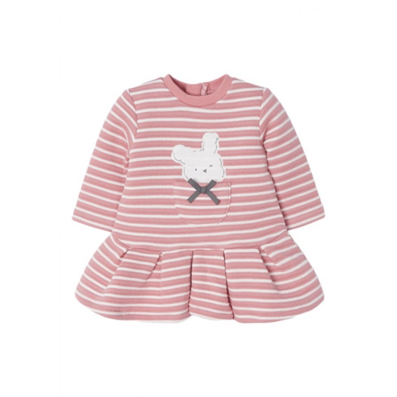 Robe rembourrée MAYORAL Bébé couleur rose