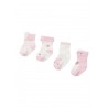 Pack 4 calcetines MAYORAL para Bebé Color Rosa