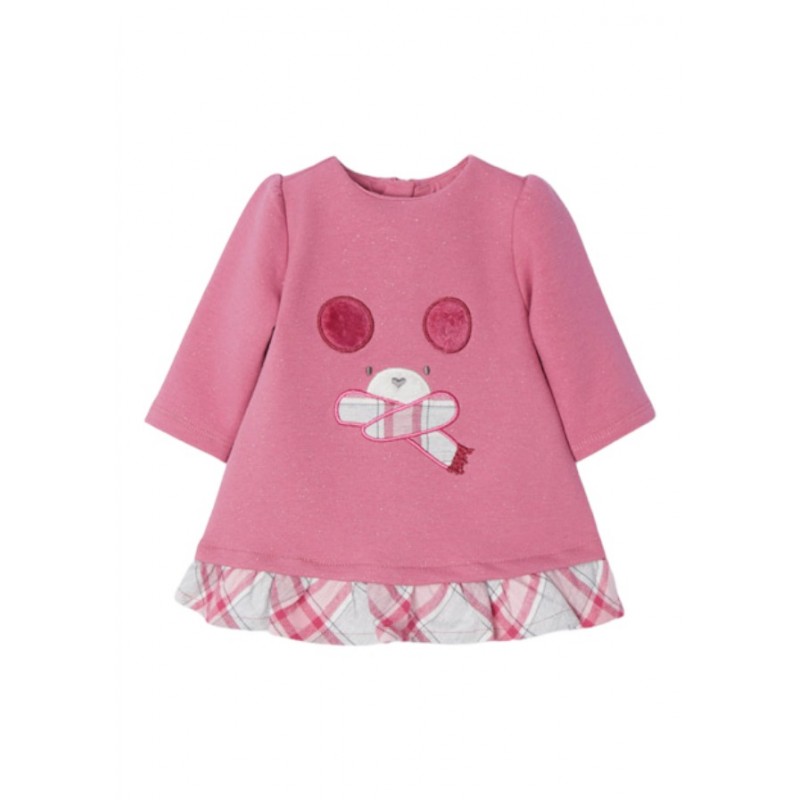 Robe de soie MAYORAL pour Bebe Color Camelia