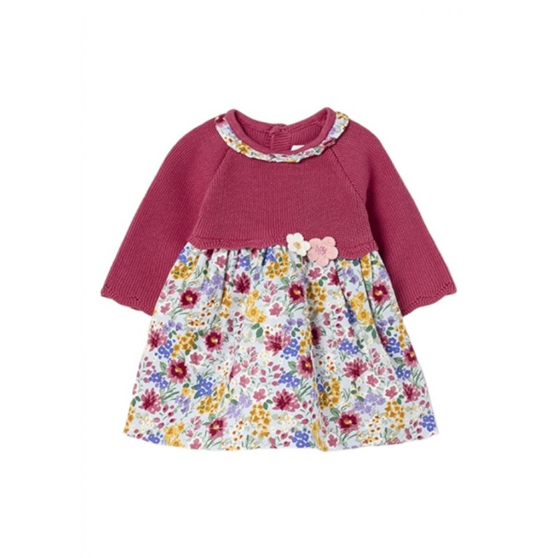 Robe de tricot combinée MAYORAL Baby Grosella