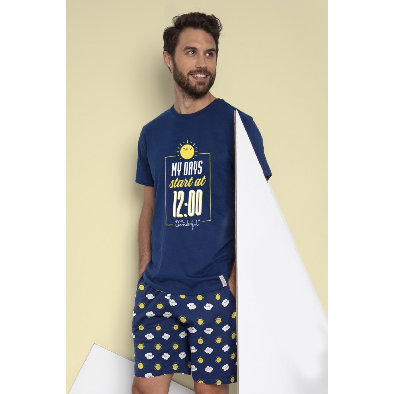 Pijama d'été pour hommes MR WONDERFUL SOL