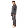 Pijama Mujer Invierno POP CORN Color Gris