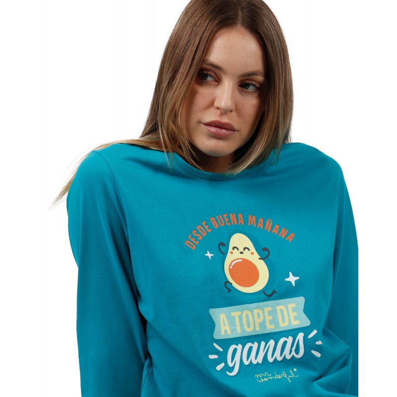 Pyjama femmes hiver MR WONDERFUL A Tope