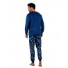 Pijama Hombre Invierno DISNEY Mickey Mouse Azul