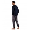 Pijama Hombre Invierno DISNEY Mickey Mouse Marino