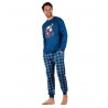 Pijama Hombre Invierno DISNEY Goffy Azul