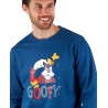 Pijama Hombre Invierno DISNEY Goffy Azul