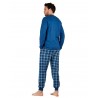 Pijama Hombre Invierno DISNEY Goffy Azul