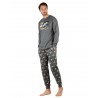 Pijama Hombre Invierno DISNEY Animal Bang Gris