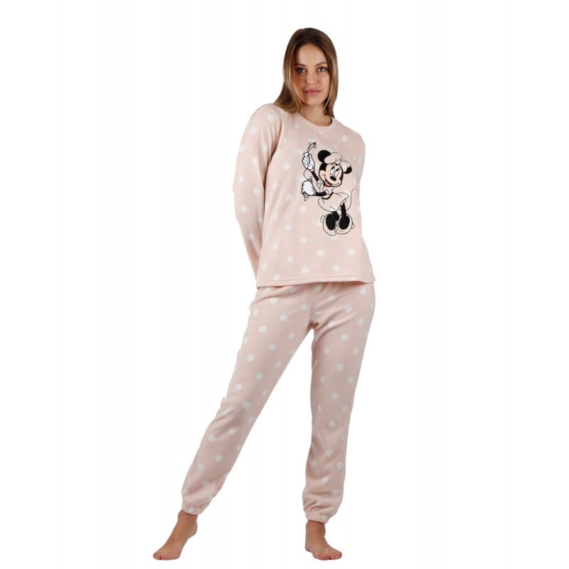 Pijama Frau Winter DISNEY Minnie Mouse Micropolar