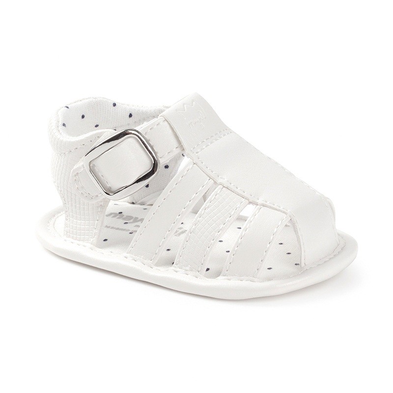 Polypiel Baby Boy Sandalen MAYORAL Farbe BLANCO