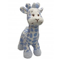 Peluche Jirafa Sonajero GAMBERRITOS para bebé Color Azul