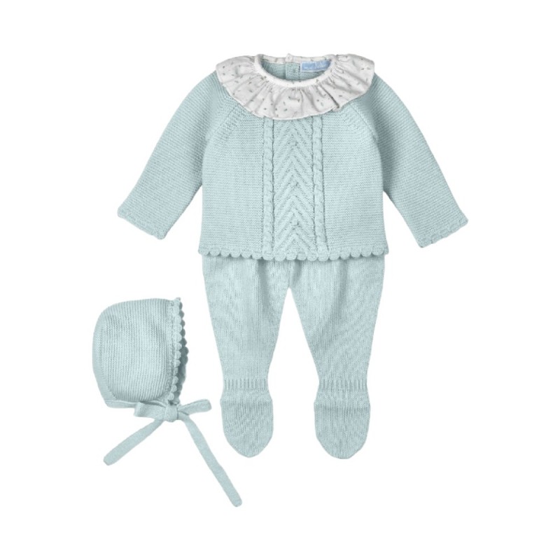 Baby Set 3 Stück Canesú MAC ILOION Farbe Iglu