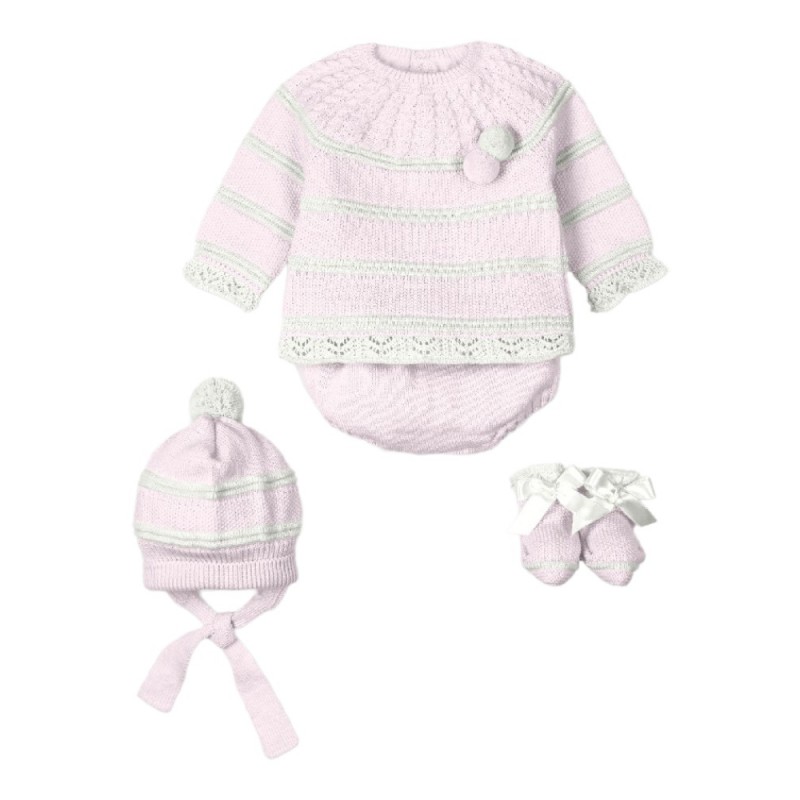 Set Baby 4 Stück MAC ILOION Farbe Pink