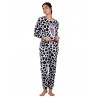 Pijama Mujer Invierno Polar Gorjuss Animal Print