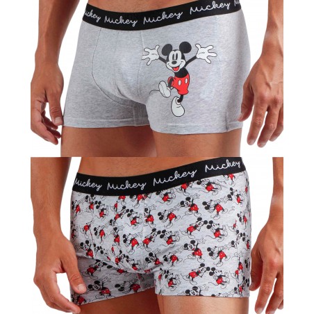 Bóxers de Mickey Mouse para hombre pack 2