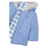 Chaquetón MAYORAL reversible Bebé Blue Ice