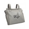 Bolso Panera Polipiel Personalizado Gris y Dibujo