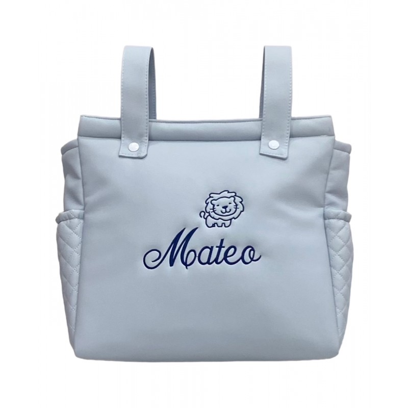 Polypiel Multi Sac personnalisé bleu et dessin