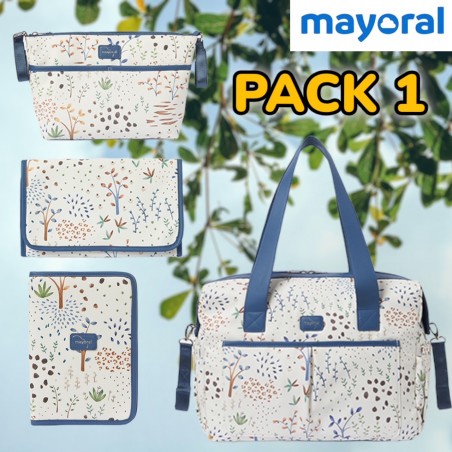 Bolso maternidad Mayoral LOOK GARDEN