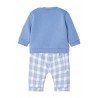 Conjunto con pantalón cuadros MAYORAL Color Blue Ice