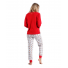 Pijama GORJUSS Navideño Mujer Invierno Rojo