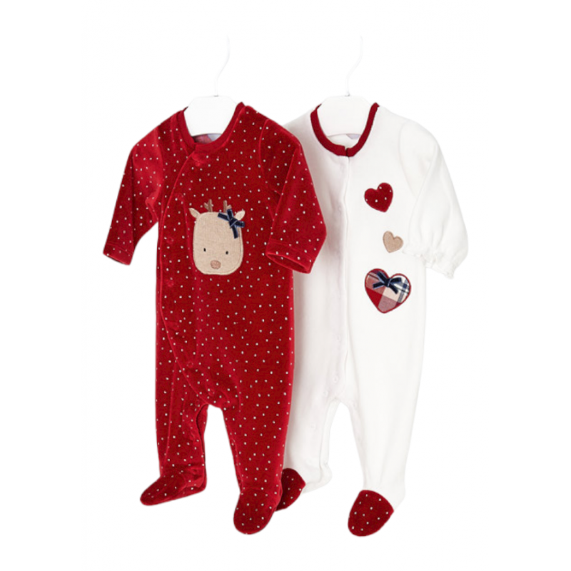 Pack 2 pyjamas velours MAYORAL Décès