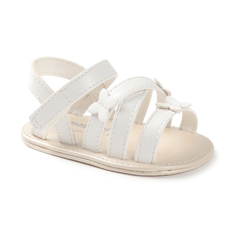 Butterfly Sandals Baby Girl MAYORAL Color BLANCO