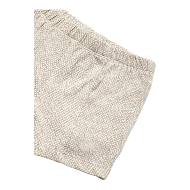 Conjunto 4 piezas de algodón Bebé Color Beige