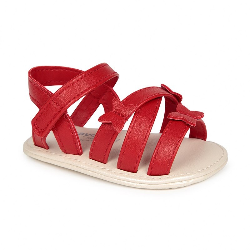 Sandales papillon pour bébé fille MAYORAL Color ROJO