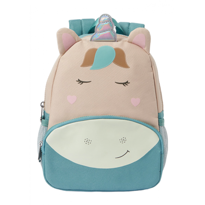 Mochila estampado Unicornio para bebé Color Aqua