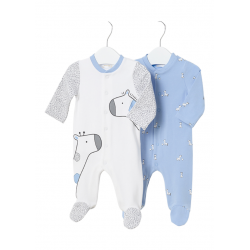 Pack 2 pijamas MAYORAL para Bebé Color Light Blue