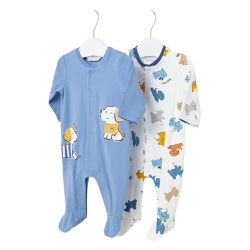 Pack 2 pijamas MAYORAL para Bebé Color Malibú