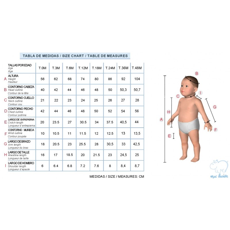 Conjunto Polaina MAC ILUSION Bebé Color Fresa