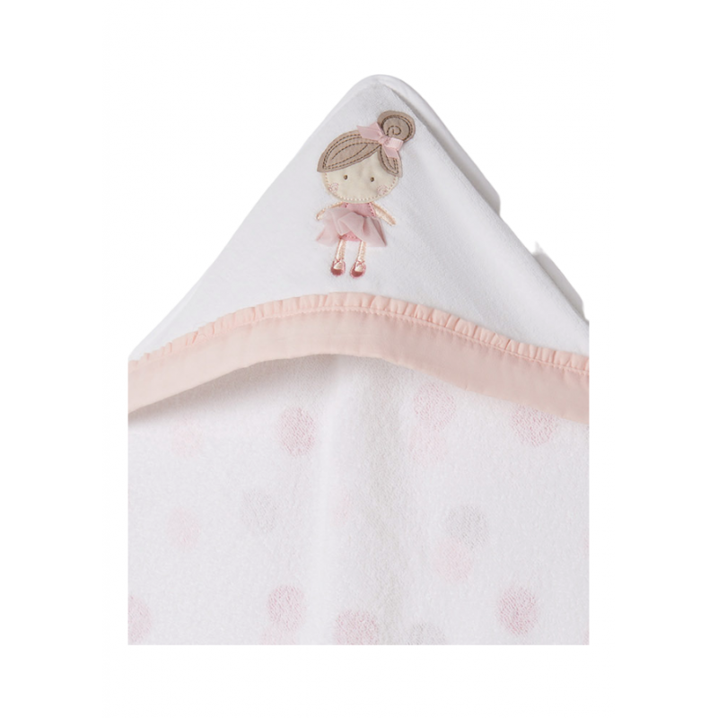 Toile de coton MAYORAL pour bébé rose