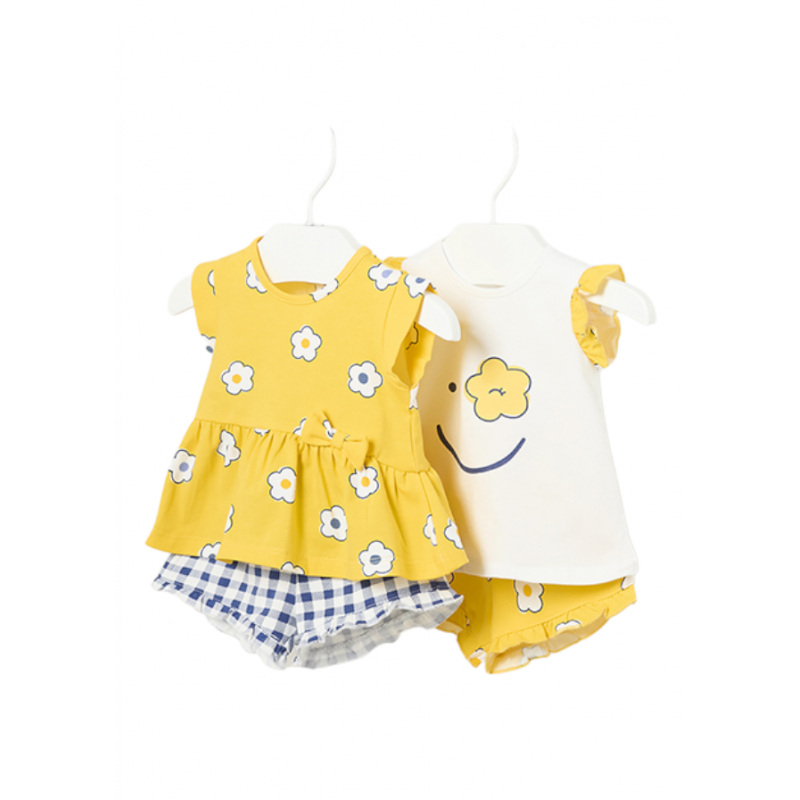 Ensemble de 4 pièces MAYORAL pour Bébé Couleur Soleil