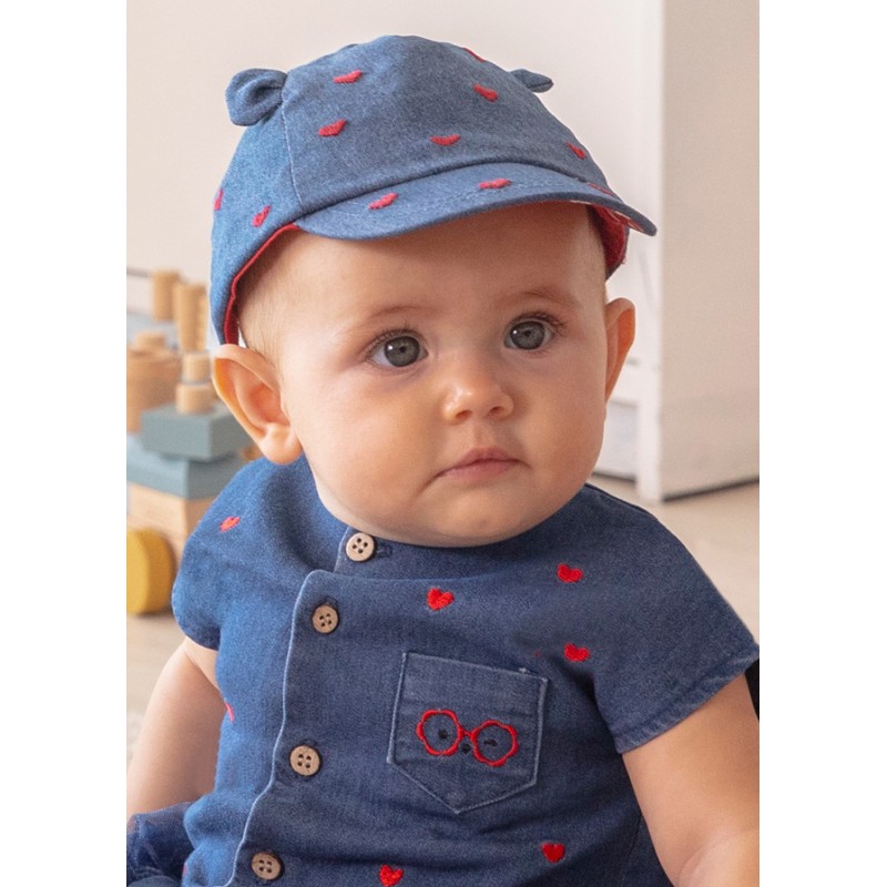 Gorra con estampado MAYORAL para recién nacida