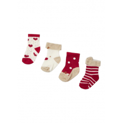 Pack 4 Socken MAYORAL für Baby Farbton 2