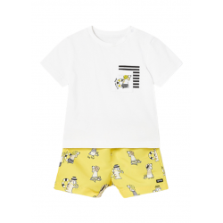 Set T-shirt et bain MAYORAL baby color Lemon