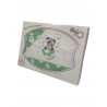 Juego de Sabanas Perrito para Mini Cuna Color Verde